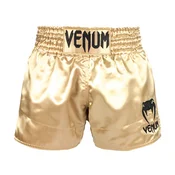 Venum Classic Muay Thai Shorts, Gold/Black - S