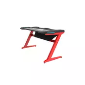 Horz Z1 Computer Desk Red/Black