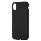 Mehak mat gel ovitek za iPhone XS Max črne barve