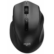 Moye OT-790 Ergo miš, bežicni, crni