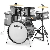 Stagg Tim Jr 5/16B Black Otroški bobni (Poškodovano)
