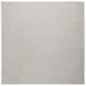 Vidaxl Preproge za površine PALMERAS krema 120 x 120 cm Poliester