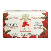 Nesti Dante Dei Colli Fiorentina Triple Milled Vegetable Soap Poppy 250 g
