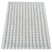Dywanopol Kos preproge MERLIN 3D bela, 160 x 200 cm