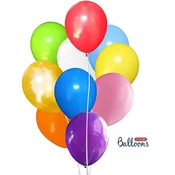 Metalik pisani baloni 10 kom 30 cm