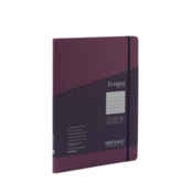 FABRIANO notes Ecoqua plus skrivena spirala A5 90g 70l crte vino 19042112