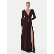 Elisabetta Franchi Večerna obleka AB-R40-57E2-V850 Bordo rdeča Regular Fit