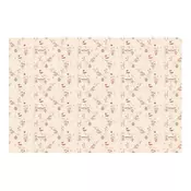 PartyDeco Papirnati prt - Miške 120 x 180 cm