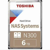Toshiba N300 NAS 3.5 6000 GB Serijski ATA III (HDWG460UZSVA)