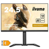 IIYAMA G-MASTER Gold Phoenix GB2590HSU-B5 62,2cm (24,5) FHD IPS LCD DP/HDMI/USB FreeSync 0,4ms 240Hz zvočniki gaming monitor