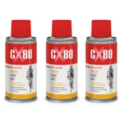 shumee CX80 MAZIVO ZA KOLESNICE VERIGE SUHO Mazilo v spreju za kolesarske verige 150 ml x 3