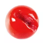 SOLDARINI FLY TUNGSTEN BEAD SLOT 3.5MM FLUO RED