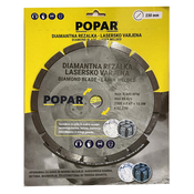 REZALKA DIAMANTNA 230 MM POPAR - LASERSKO VARJENA