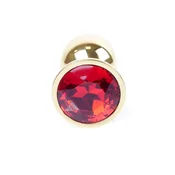 Gardj Europe Plug-Jewellery Gold PLUG – rdeč