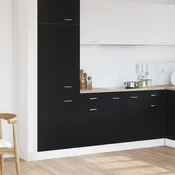 Viseci ormaric Crni hrast 40 x 46 x 81,5 cm Konstruirano drvo