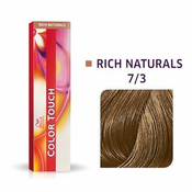 Wella Professionals Color Touch Rich Naturals profesionalna demi-permanentna barva za lase z večdimenzionalnim učinkom 7/3 60 ml