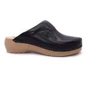 Leon ANATOMSKE USNJENE COKLE, (KO3100_BLACK-36)
