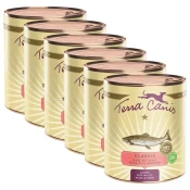 Terra Canis Salmon with millet, peach & herbs 6 x 800 g