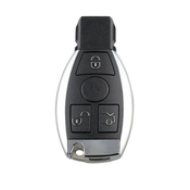 CAR 888 ACCESSORIES Kucište oklop kljuca 3 dugmeta za Mercedes crno-sivo