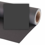 Colorama Papirnato ozadje Colorama 1,35 x 11 m Black (CO568)
