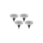 SET od 4 LED solarne lampe CLAVO LED/1xAAA 4000K IP44 300 mAh
