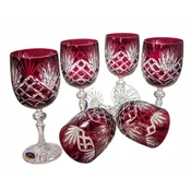 Marika Kozarci za vino Ruby Crystal 240 ml z vonjem ananasa