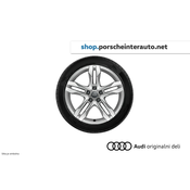 Original Audi zimski komplet koles Audi A4 allroad (2016-) 6,5x17 5/112/28