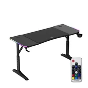 Huzaro Hero 3.6 Crni RGB Podesivi Gaming sto 140x60cm