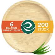 ECO SOUL 15 cm kvadratni krožniki iz palmovih listov (bio razgradljivi) – Pakiranje 200 kos (Kopija)