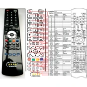 General JVC RM-SEEXA3R - compatible General-branded remote control