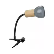 Spot-Light 2224174WFC - Lampa sa stezaljkom SVENDA 1xE27/60W/230V