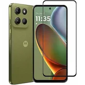 GS 3D kaljeno steklo za Motorola Moto G17/G17 Power/G15/G15 Power, črn okvir