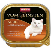 ANIMONDA MEGAPAKET VOM FEINSTEN CLASSIC MAČJA HRANA 32 X 100 G - PIŠČANČJA JETRA