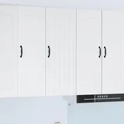 vidaXL Stenska kuhinjska omarica Visok sijaj bela 40 x 31 x 100 cm