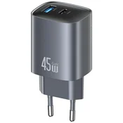 USAMS STENSKI POLNILEC USAMS GA70 ZA APPLE IPHONE 12 13 14 45W PD USB-A