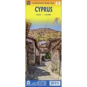 It Ciper. Vodoodporen cestni in turistični zemljevid. Izdaja 2023.