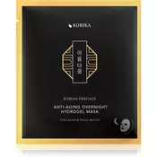 KORIKA Korean Heritage Collagen & Snail Mucin hidrogelna maska proti staranju 34 g