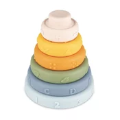 Canpol babies Puzzle Pyramid zložljivi stolp 1 kos