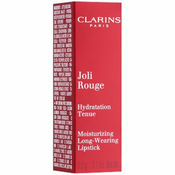 Clarins Lip Make-Up Joli Rouge dolgoobstojna šminka z vlažilnim učinkom odtenek 738 Royal Plum 3 5 g