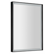 Ogledalo SORT z osvetlitvijo ozadja LED, 600 x 800 mm, mat črno - 14