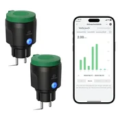 EIGHTREE pametna WiFi zunanja vtičnica IP44 z merjenjem porabe