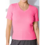 Sinsay - Majica kratkih rukava Basic - roze
