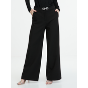 Black womens wide trousers ORSAY - Womens