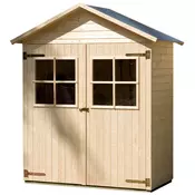 WEKA Lesena vrtna hišica 357 (185 x 105 x 216 cm)
