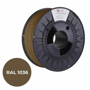 C-Tech tiskarska vrvica PREMIUM LINE ( filament), PETG, biserno zlato, RAL1036, 1,75 mm, 1 kg