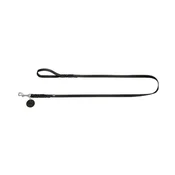 Hunter povodec za pse Solid Education 11 mm/150 cm, usnje črna