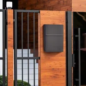 DEXXER moderni SLIM poštni nabiralnik antracit X5 PO-X5