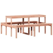 Vidaxl Piknik miza 160x134x75 cm trden les douglas