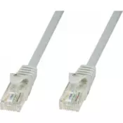 Techly ICOC CCA5U-010T kabel za umrežavanje Sivo 1 m Cat5e U/UTP (UTP)