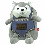 Husky Harry ruksak s plišanom igrackom 27cm